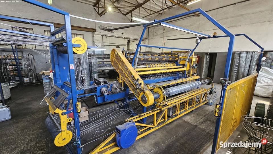 Linia do produkcji siatki leśnej LS8 2500 Jelenia Góra