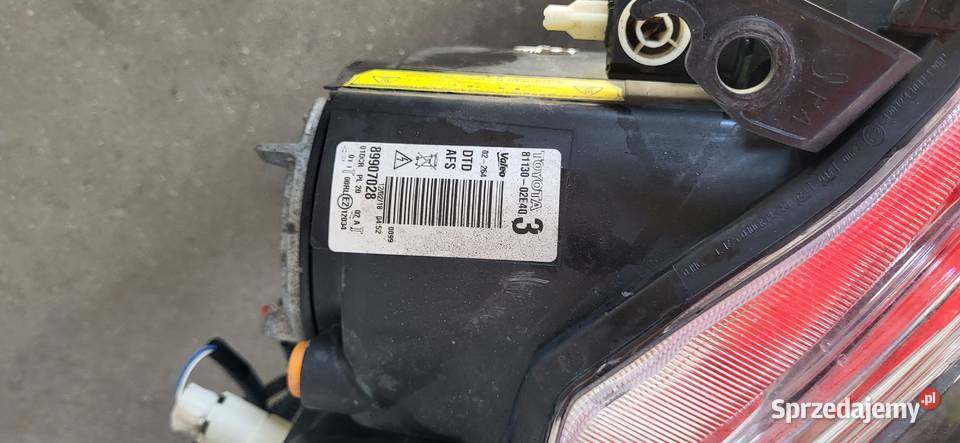 Sprzedam kompletny przód toyota aurisII hybryda Zestawy części blacharskich Narol