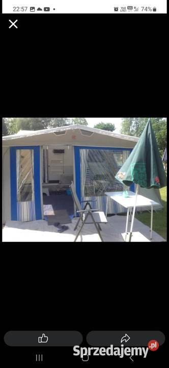 Kip dmc 1200 mover przedsionek bagażnik na 2 1 sprzedam