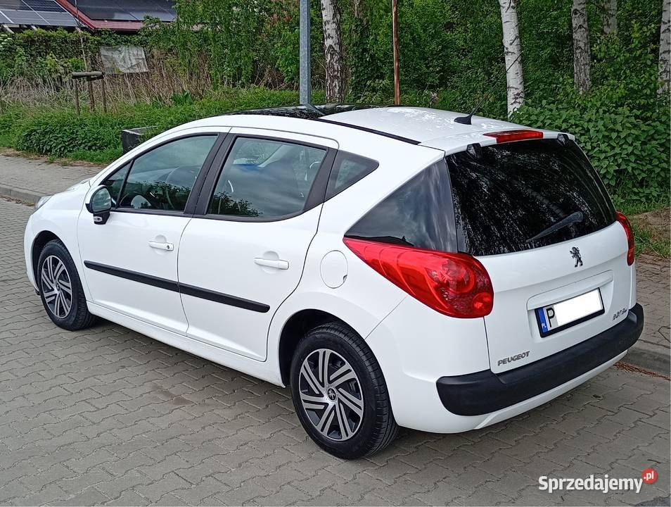 PEUGEOT 207SW 16 HDI 90 PANORAMA DACH I WŁAŚĆ Poznań