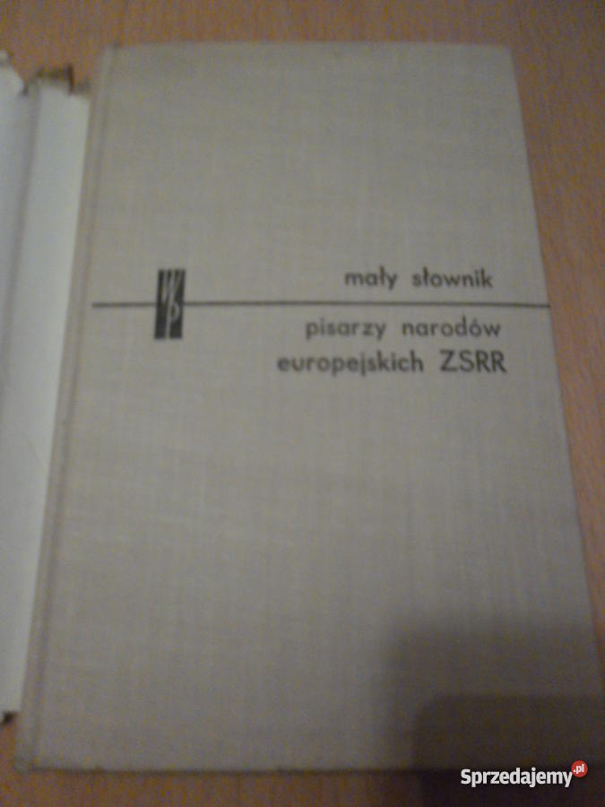 słownik pisarzy narodów europejskiej ZSRR Warszawa