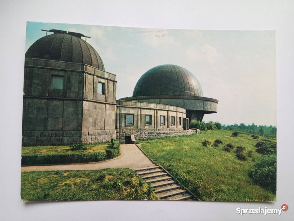 Pocztówka Planetarium w Parku Śląskim lata 70te Dąbrowa Górnicza