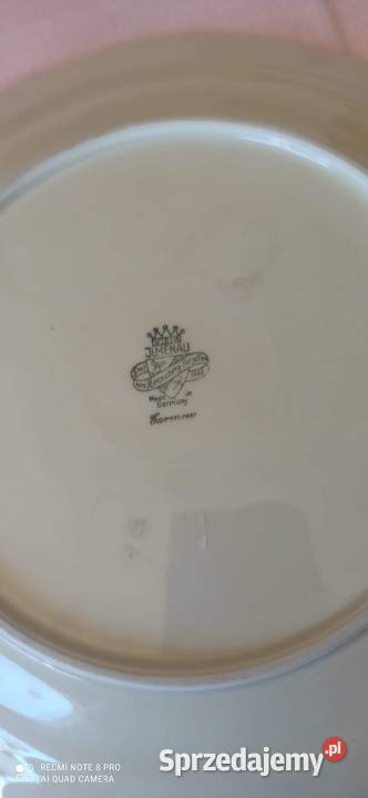 Patera Ilmenau Turyngia Made in Germany Okrągła Gdańsk sprzedam