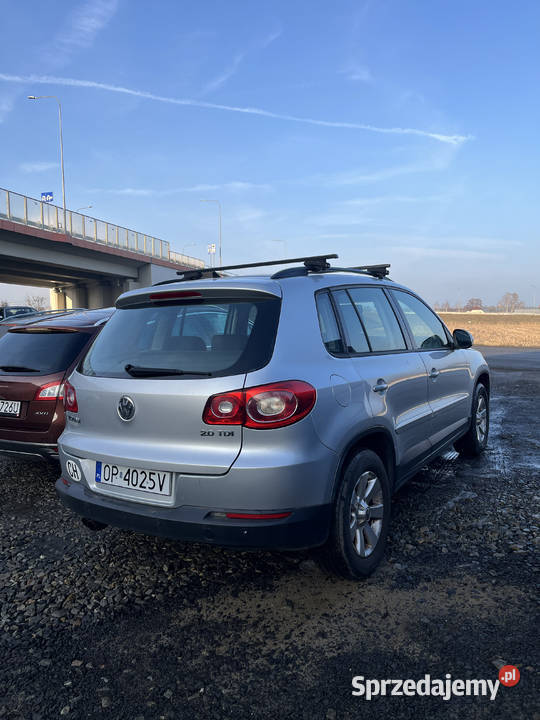 VW Tiguan 20 tdi 4x4 mały przebieg 129 wersja diesel opolskie Opole