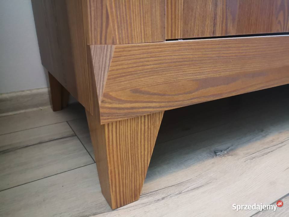 Komoda Bergen 156 modrzew sibiu złoty Black Red sprzedam