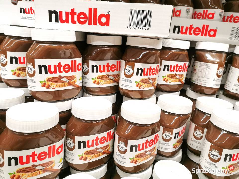 Nutella Ferrero Pasta Czekoladowa Leniówka