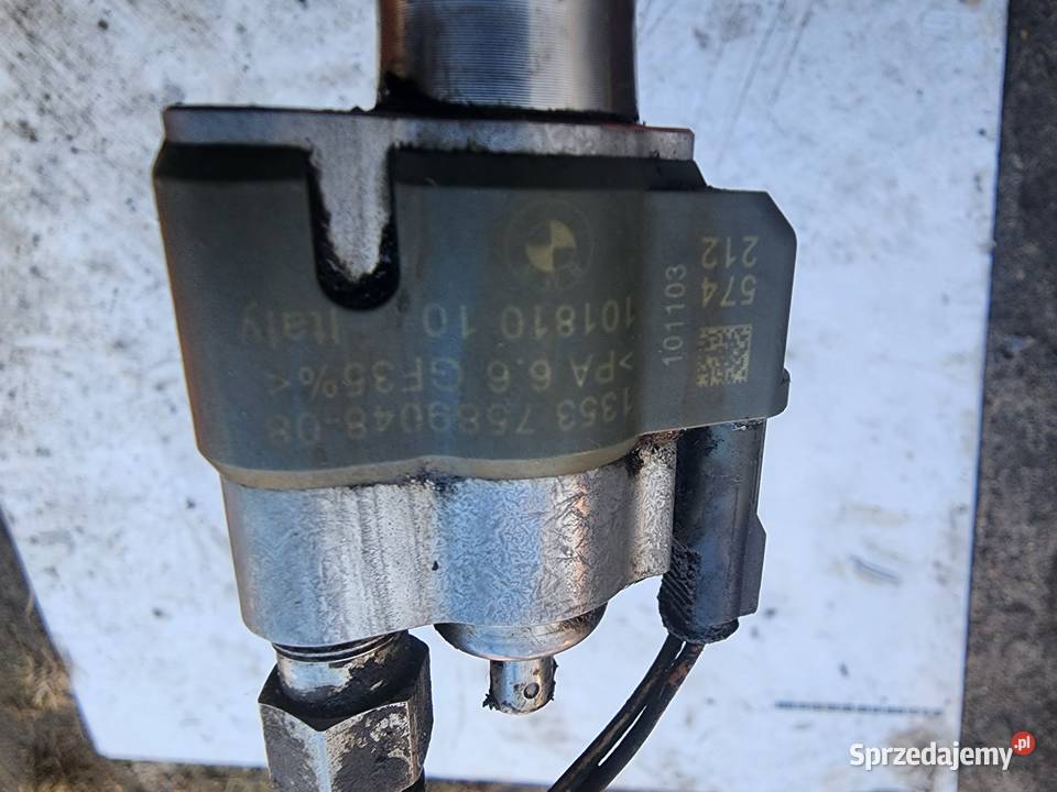 Wtryski wtryskiwacz paliwa siemens bmw n43 Białystok sprzedam