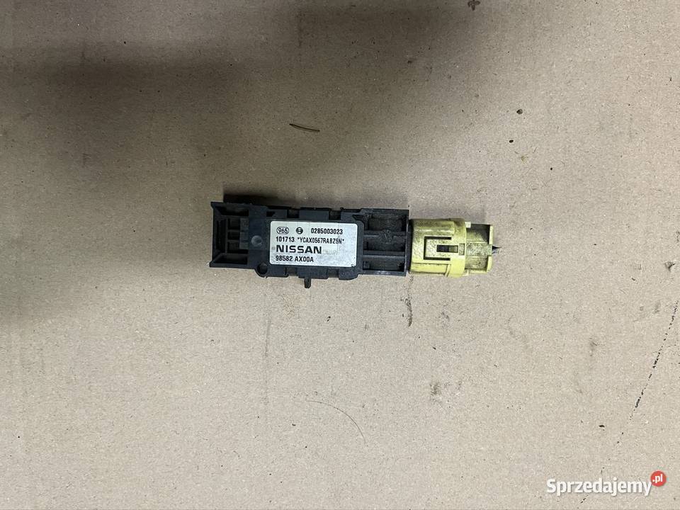 98582AX002 czujnik uderzeniowy uderzenia Nissan zachodniopomorskie Szczecin sprzedam