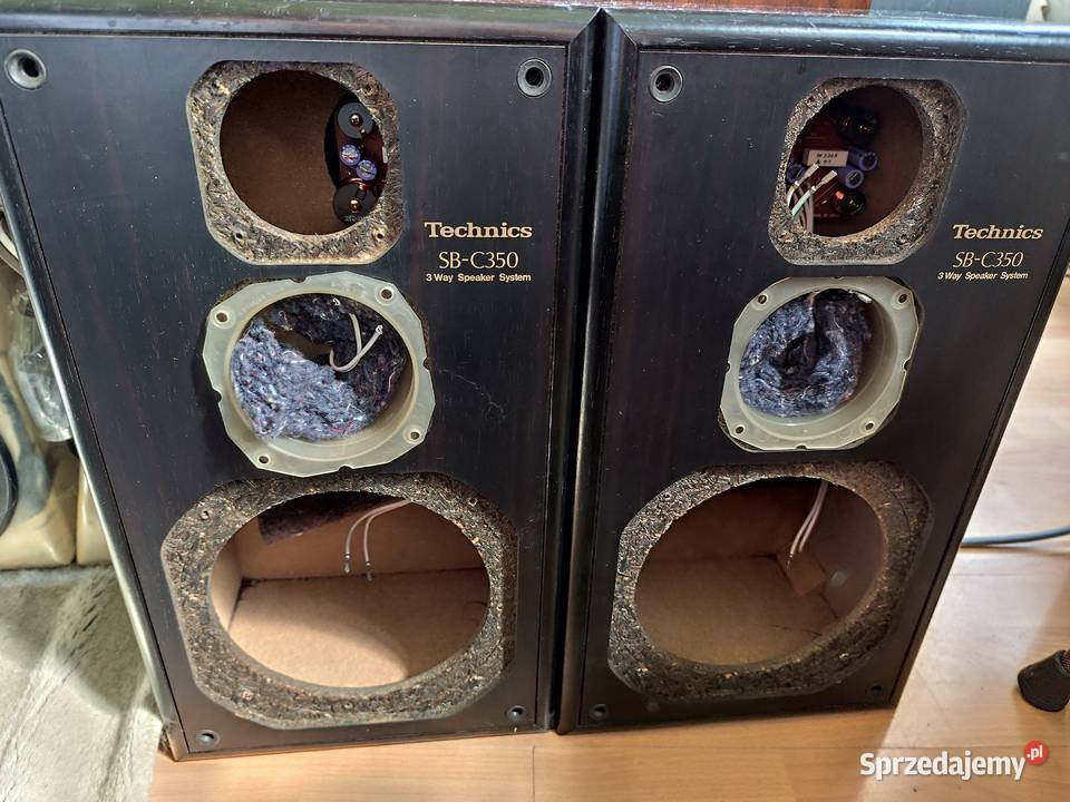 skrzynki kolumn Technics SBC350 Mosty