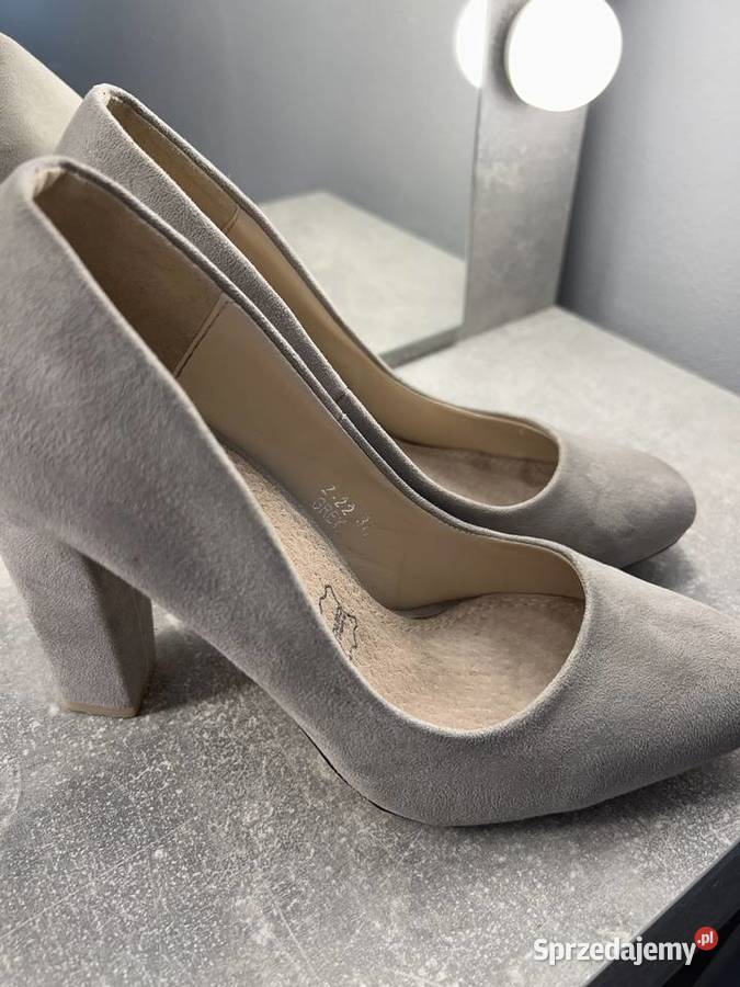 Buty na obcasie czółenka szpilki na słupku Jasło