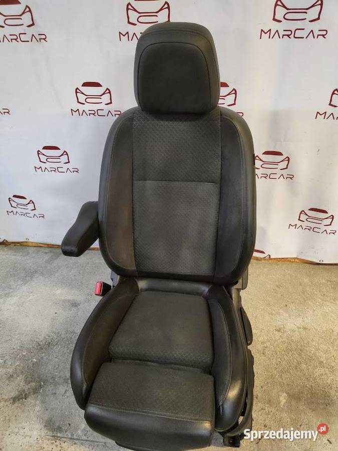 Fotel Kierowcy Półskóra Lewy Przód Grzany Opel