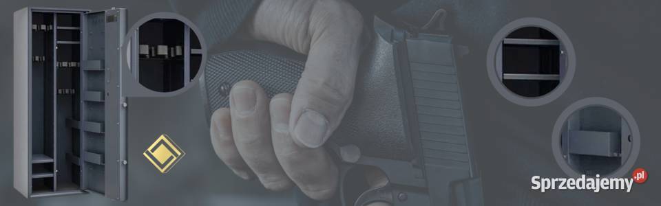 SZAFA sejf na broń długą krótką Siegen Kombi S1 Poznań