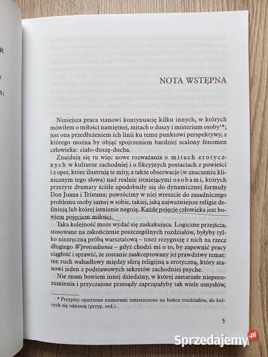 Mity o miłości Denis De Rougemont twarda Książki i Podręczniki Kraków