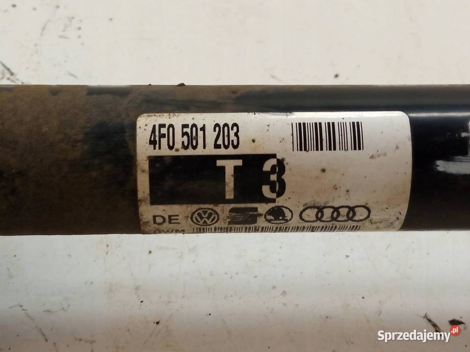 PÓŁOŚ LEWY TYŁ 27 TDI QUATTRO 4F0501203 Audi A6 świętokrzyskie