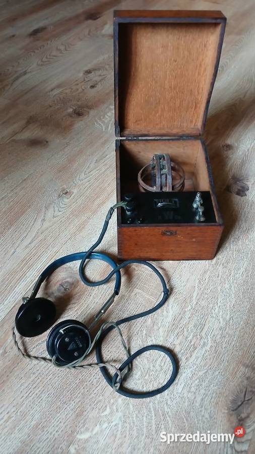 Detefon radio kryształkowe z lat 20 tych US Kraków sprzedam