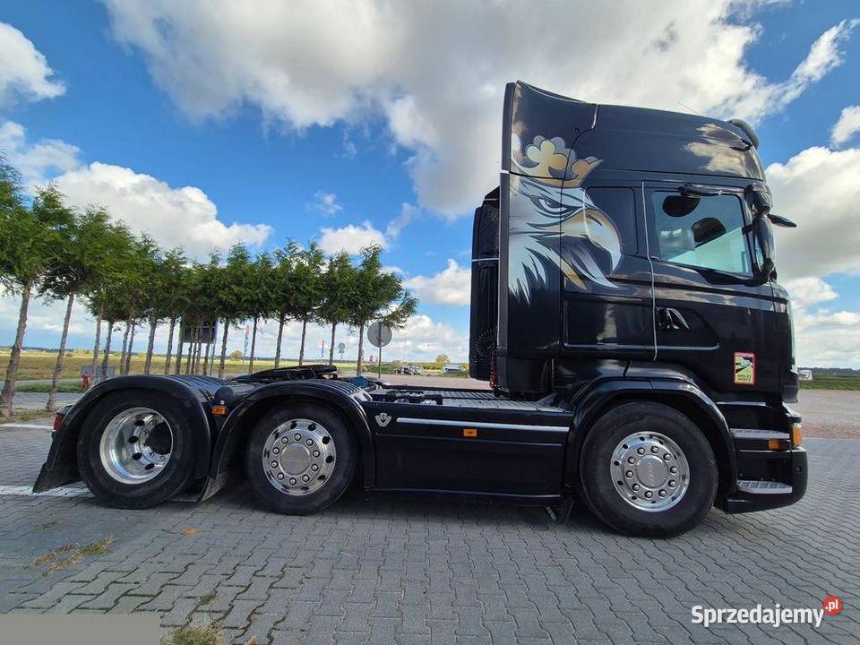 Scania R580 V8 6x24 Środkowa Oś Skrętna Pchana Motoryzacja Czerniewice