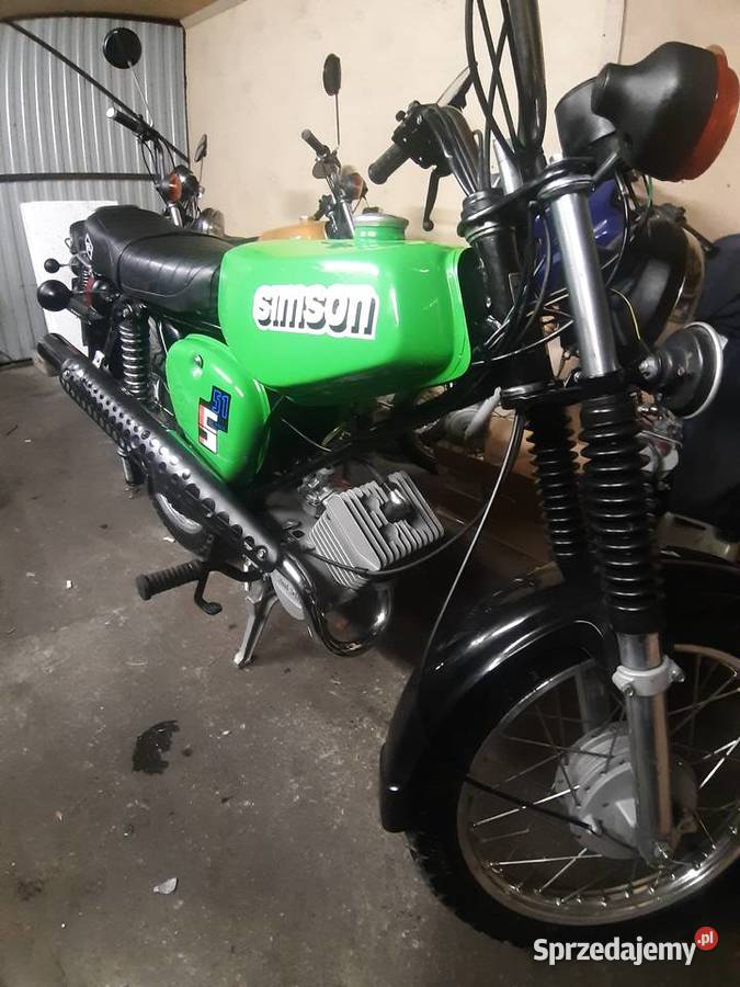 Motorower simson enduro s511 wykonany na wzór Rok produkcji 1990 sprzedam