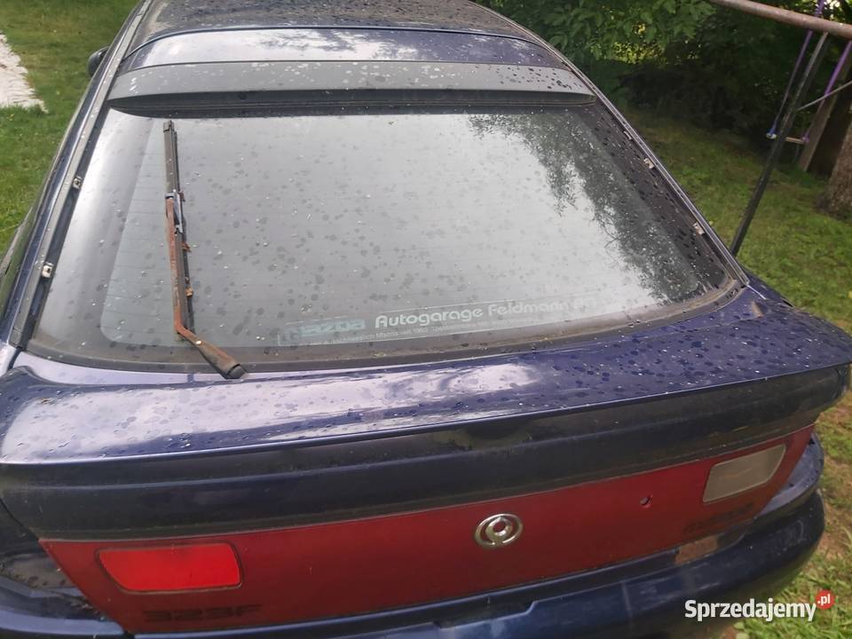 Mazda 323F BA 1995 spojler klapa Rok produkcji 1995 śląskie Wojkowice