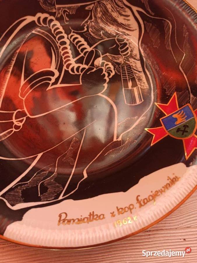 Talerz okolicznościowy dekoracyjny Kopalnia Bielsko-Biała