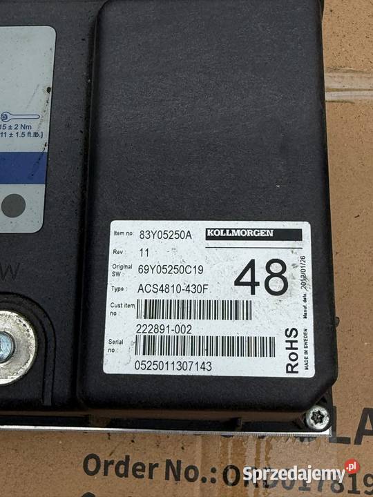 Sterownik Controller AC SUPERDRIVE 83Y05250A Antonie