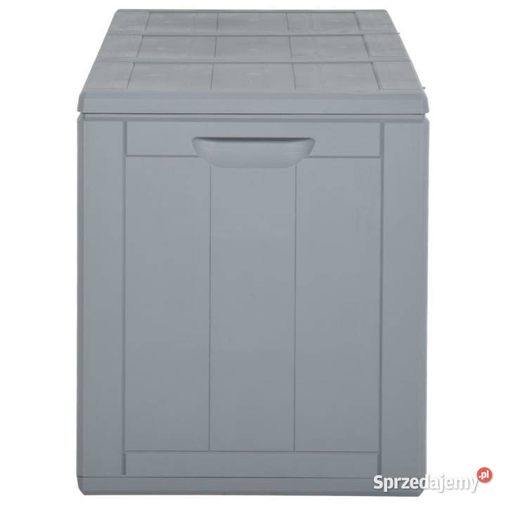 Skrzynia ogrodowa 270 L szara rattan PP WM151235 Warszawa