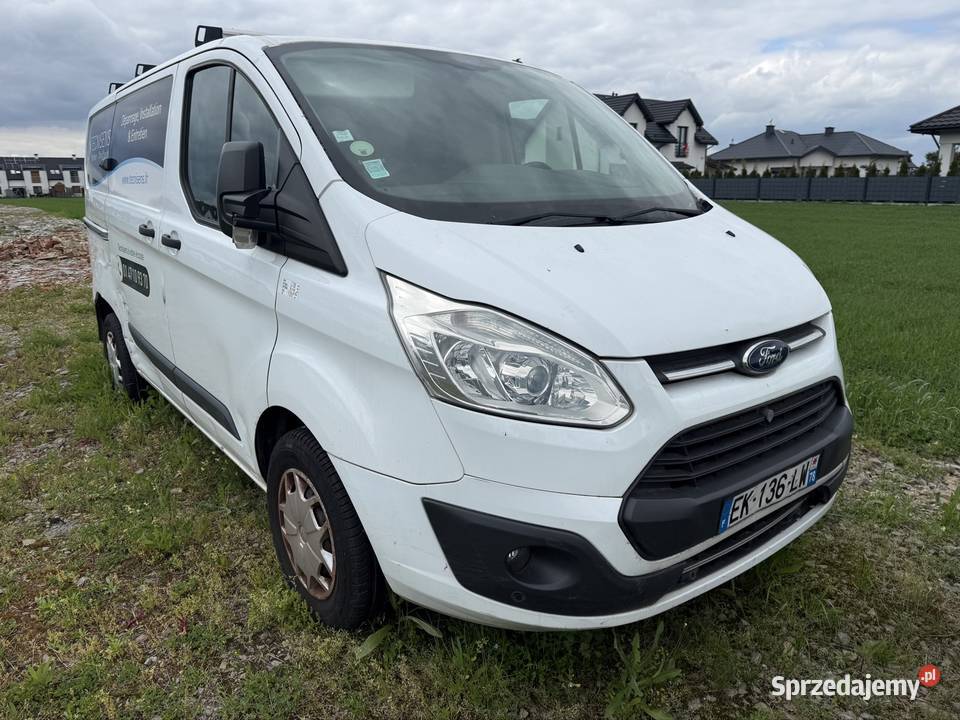 Ford transit custom uszkodzony silnik Tyczyn sprzedam