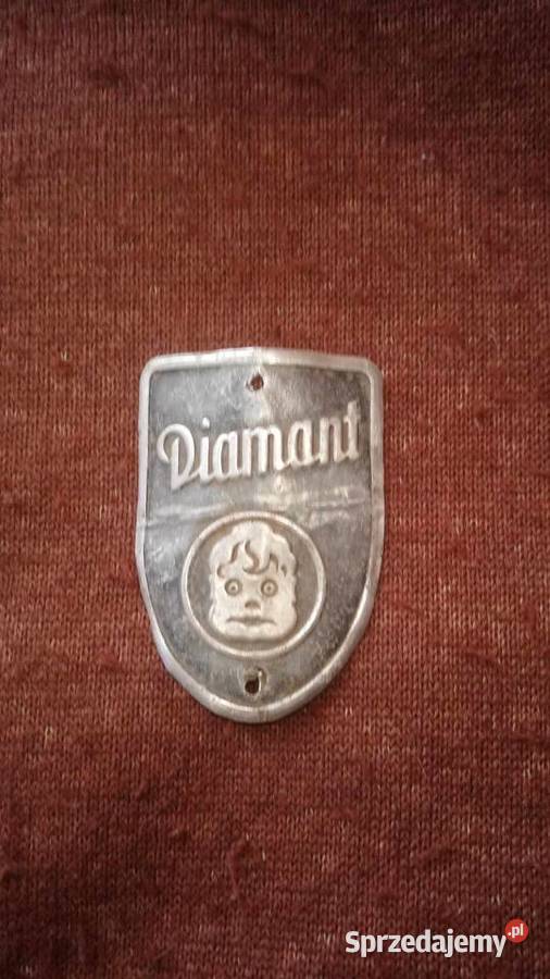 Diamant stary emblemat znaczek szyld rowerowy Szczebrzeszyn sprzedam