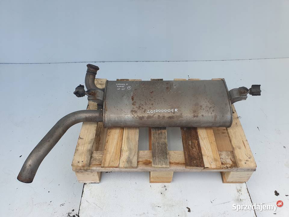 Renault Laguna III KOMBI 15 DCI TYLNY TŁUMIK TYŁ Rudka