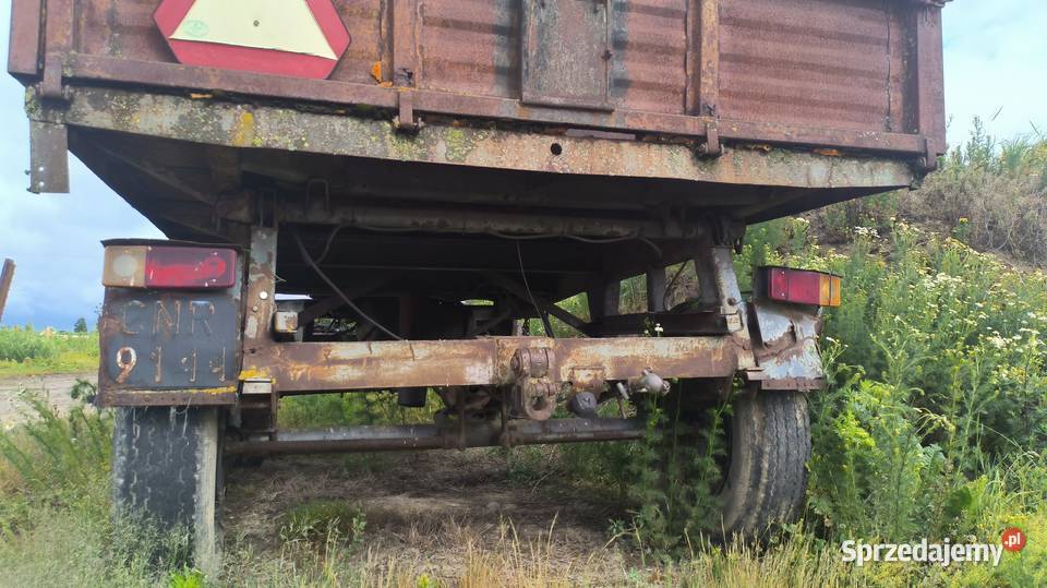 Przyczepa Autosan D47 wywrotka ma 3 strony Przasnysz
