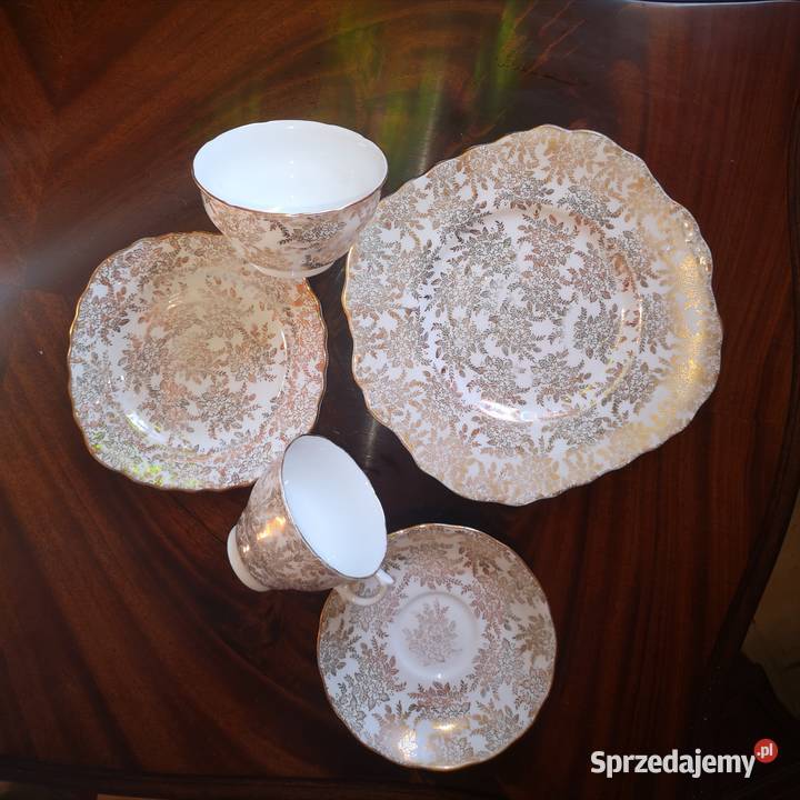 Filiżanka z talerzykiem deserowym Royal Vale Porcelana i szkło Gdańsk