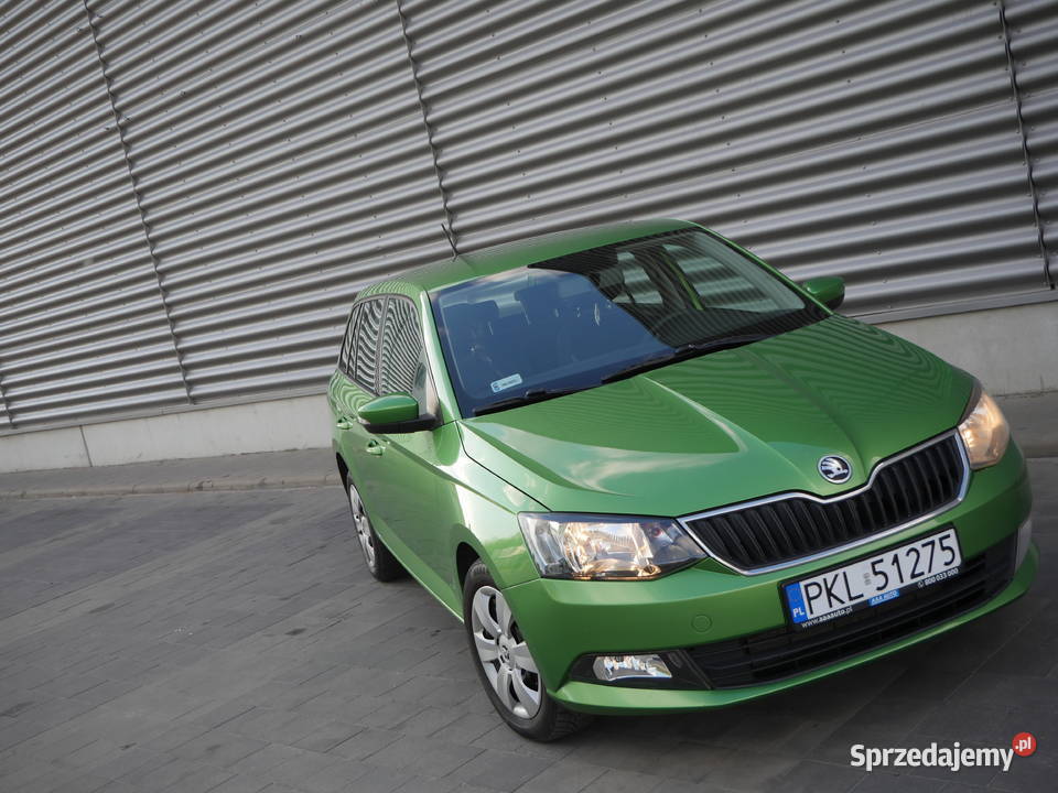 PIĘKNA Skoda FABIA III 14 TDI Zielone KOMBI Gostynin sprzedam