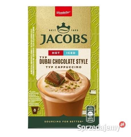 Jacobs kawa cappuccino Dubai Chocolate style Napoje kawowe Stare Miasto