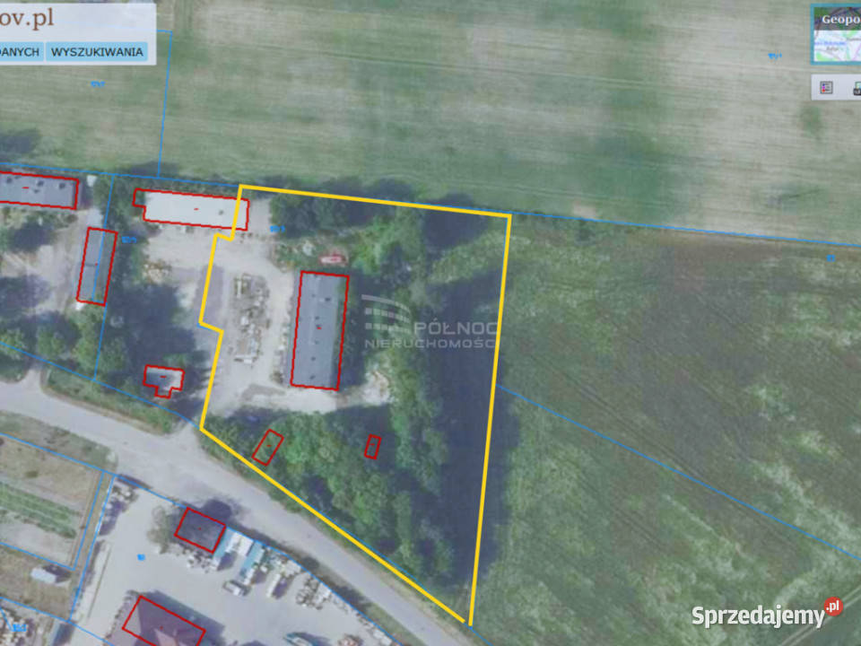 Działka na sprzedaż z budynkami produkcyjnymi lubelskie Świerszczów-Kolonia