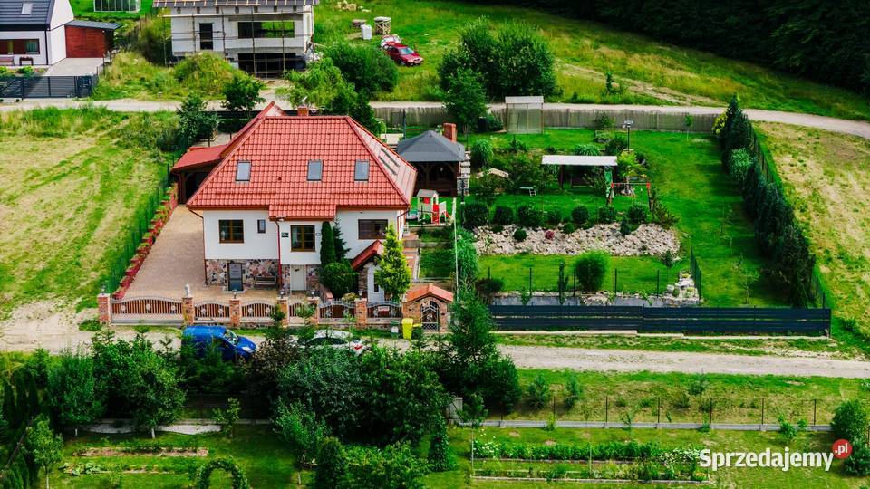 Duża posiadłość na Kaszubach Piękna działka las 12500zł/m2 Sławki sprzedam
