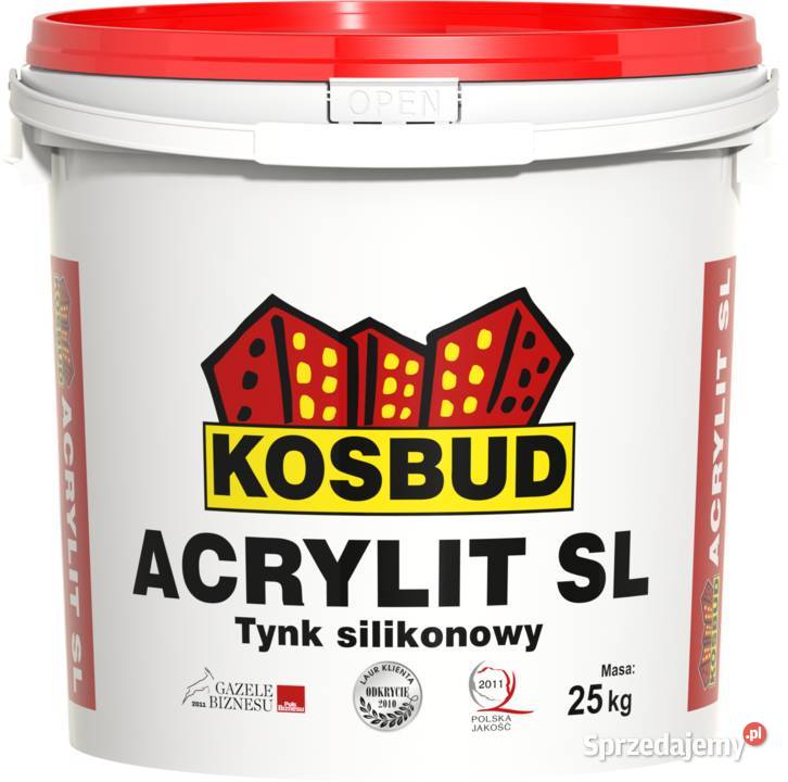 Tynk elewacyjny silikonowy kosbud Baranek Stojadła
