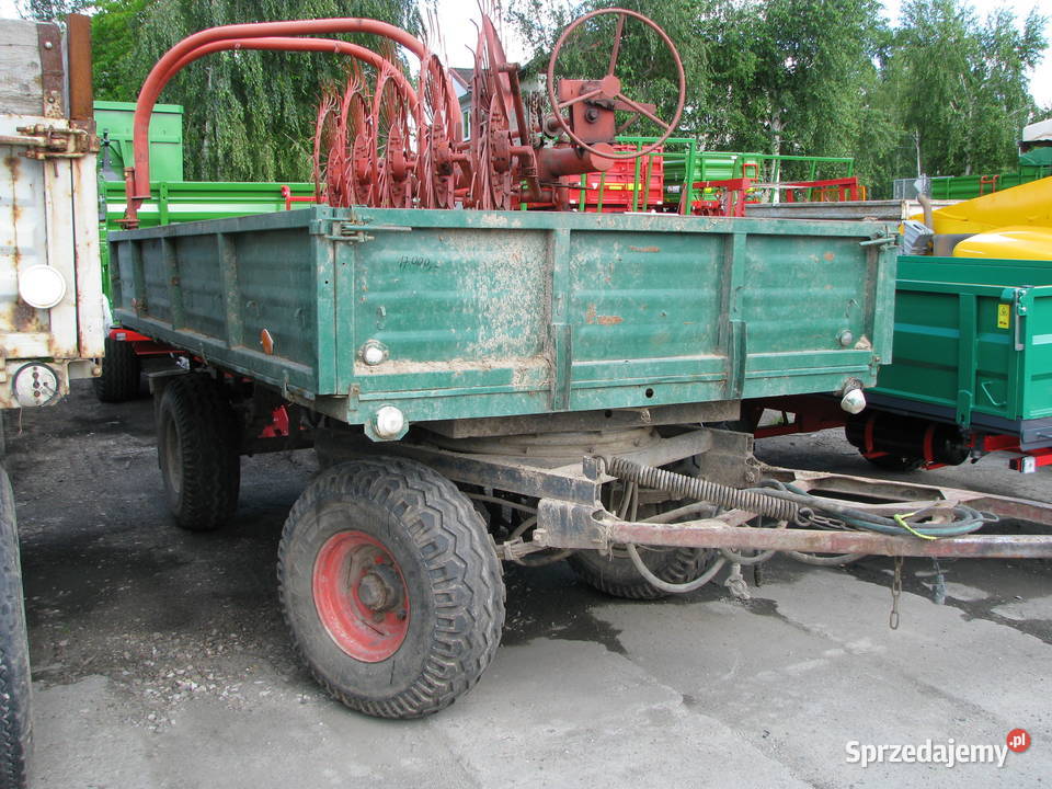 Przyczepa Autosan D46 B 4tony Dostępna w RadMasz Opoczno