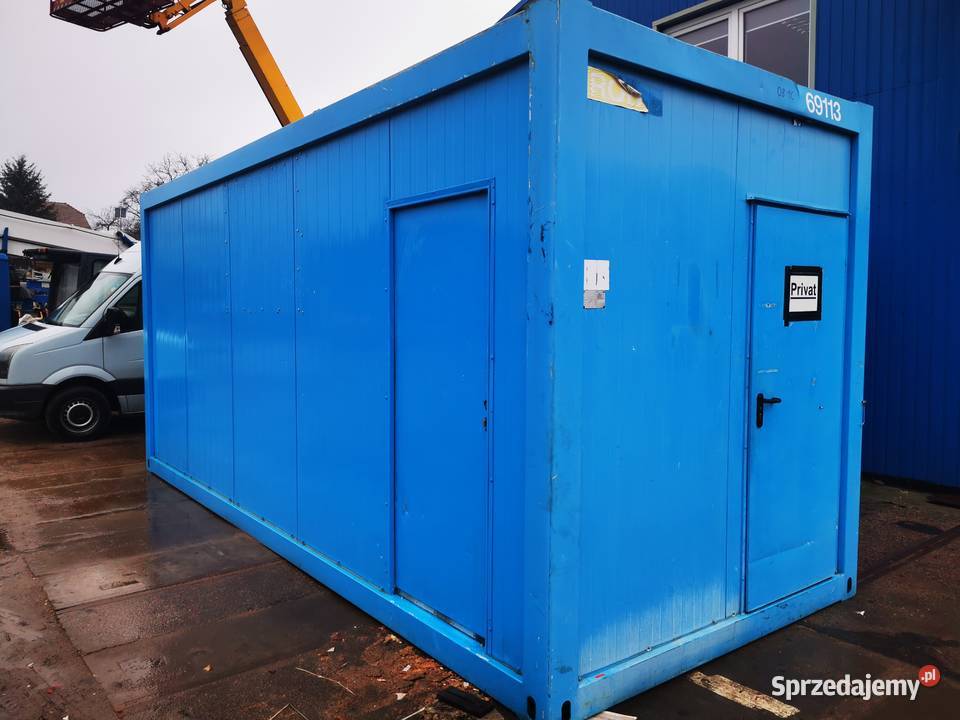 kontener biurowy sanitarny 17900zl netto