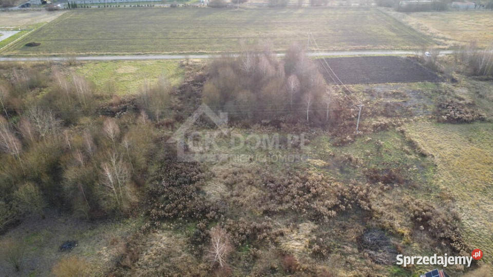 Działka budowalana 1448 m2 Oblęgorek gmStrawczyn utwardzona sprzedam