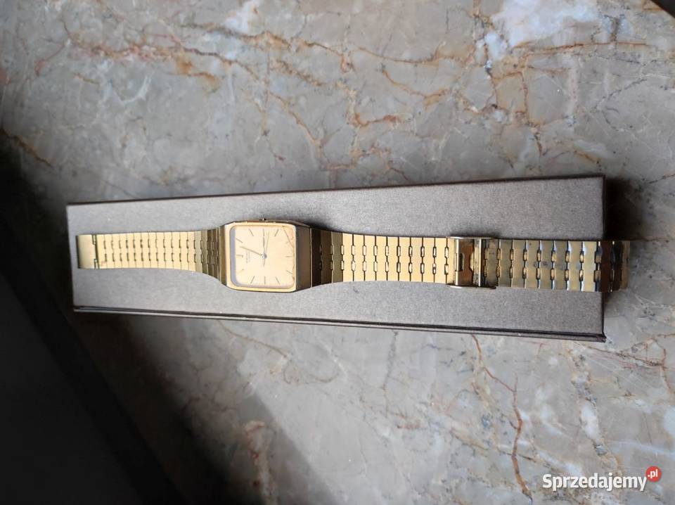 seiko quartz okazja unikat zegarek złota Kielce sprzedam