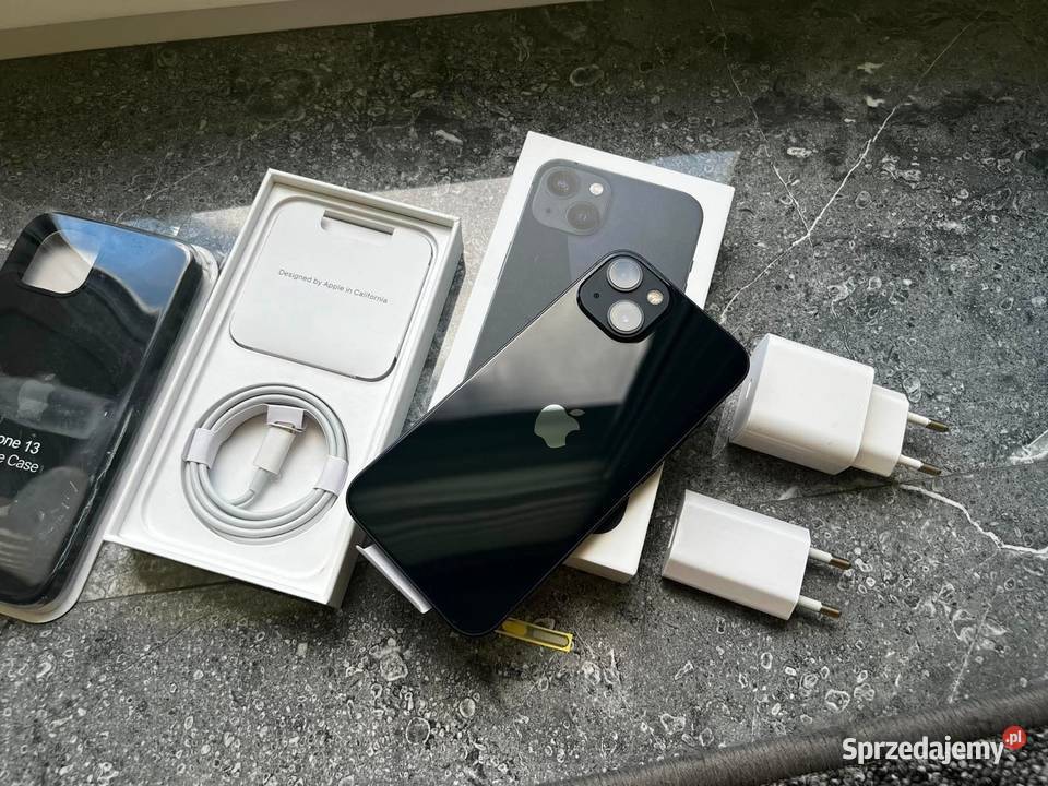 Nowy iPhone 13 czarny podkarpackie Łańcut