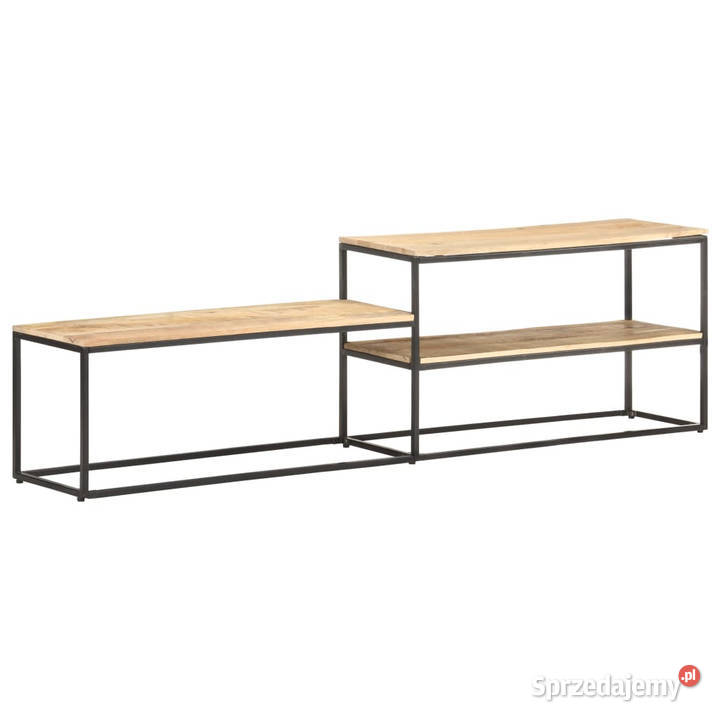 Szafka pod telewizor 180x30x50 surowe drewno Warszawa