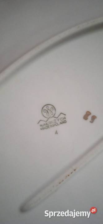 Porcelana Wałbrzych Duże talerze Świdnica