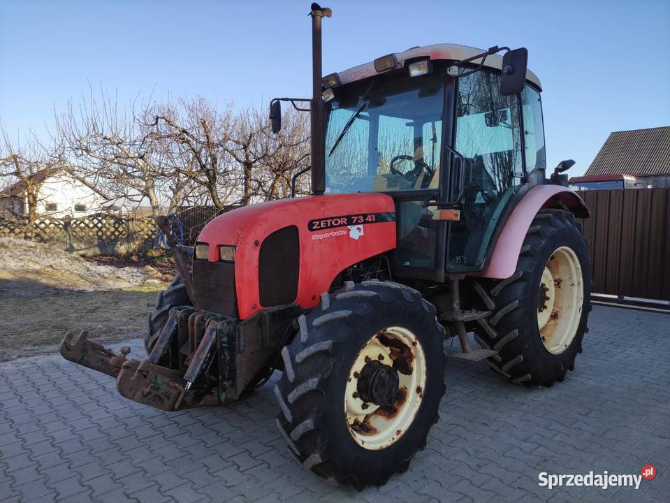 ZETOR 7341 Turbo szybka skrzynia z tuzem 2003r lubelskie Ryżki