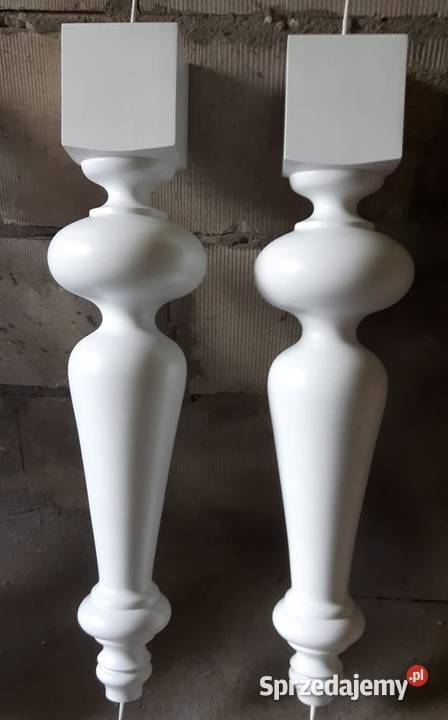 Noga toczona z drewna nogi toczone duża średnica Mława