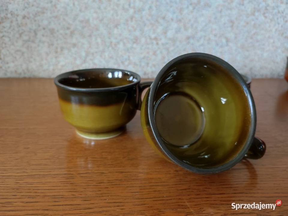 retro vintage antyk prl filiżanki Niewiedzielski Kielce