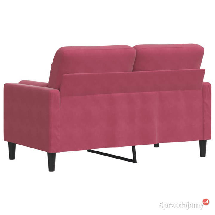 2osobowa sofa z poduszkami winna czerwień 120 Dom i Ogród Warszawa