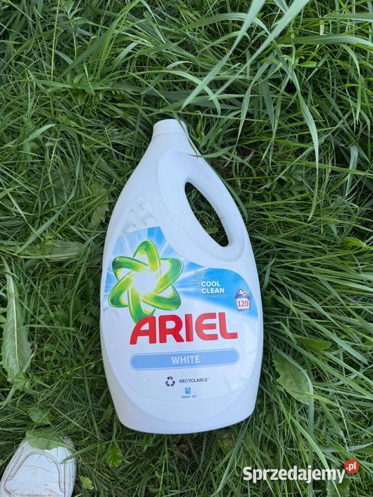Ariel White plyn do prania białego 120 prań 57l Dom i Ogród opolskie Zalesie Śląskie