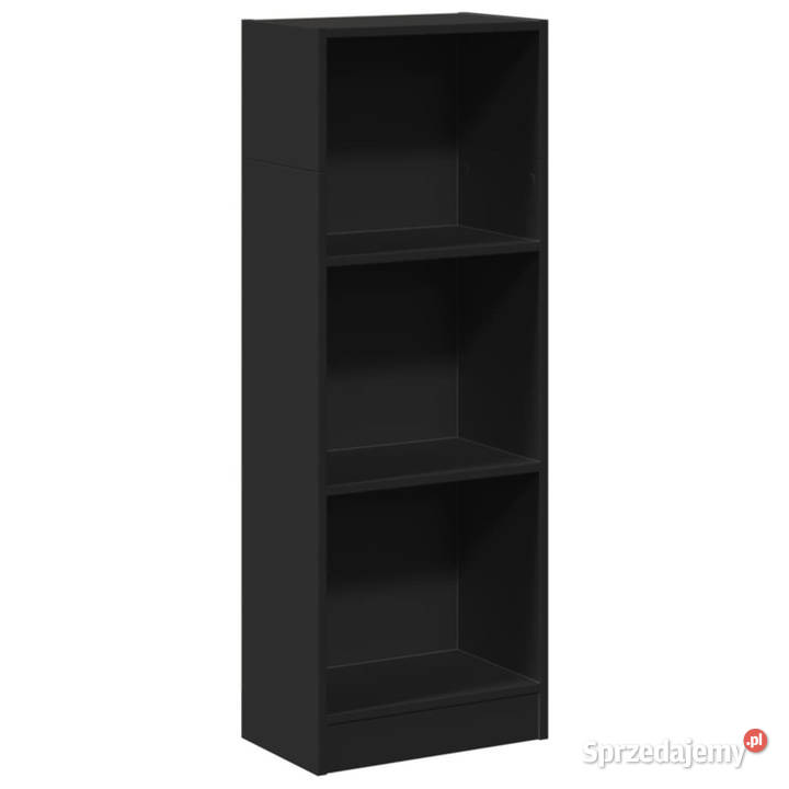 Regał czarny 40x24x109 materiał drewnopochodny Dom i Ogród Warszawa sprzedam