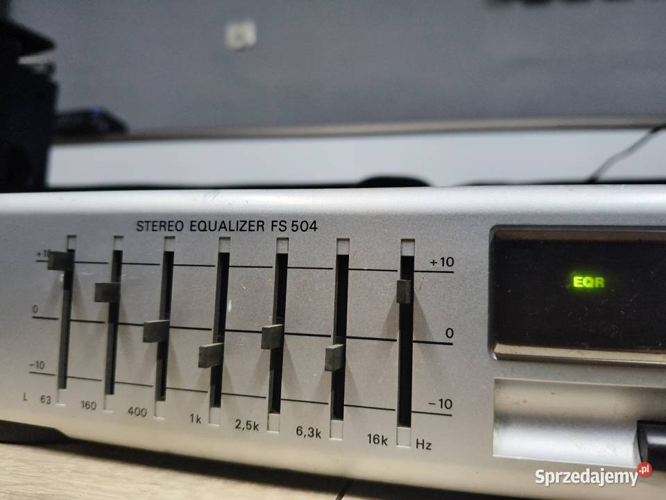 Equalizer korektor audio diora FS 504 704 Wzmacniacze i pokrewne Wysoka