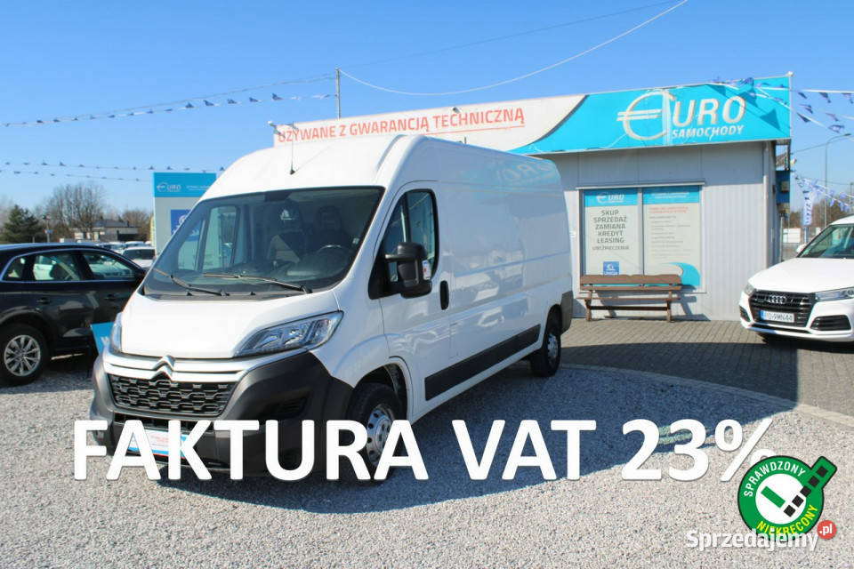 Citroen Jumper L3H2 Fvat Vat1 Gwarancja Krajowy klimatyzacja Warszawa